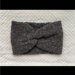 Handmade knit ear warmer